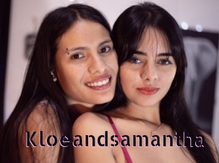 Kloeandsamantha