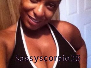 Sassyscorpio26